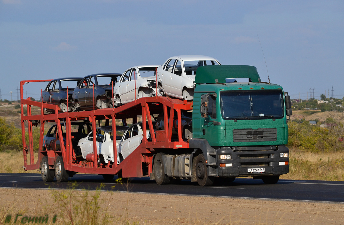 Самарская область, № А 432 НТ 763 — MAN TGA 18.360