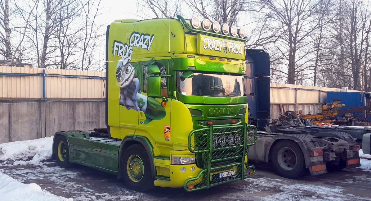 Латвия, № KO-8229 — Scania ('2013) R500