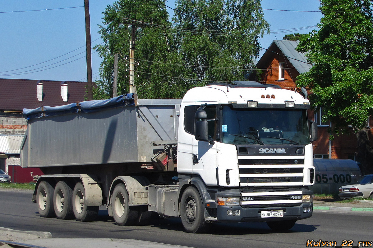 Алтайский край, № Х 087 НС 22 — Scania ('1996) R144L