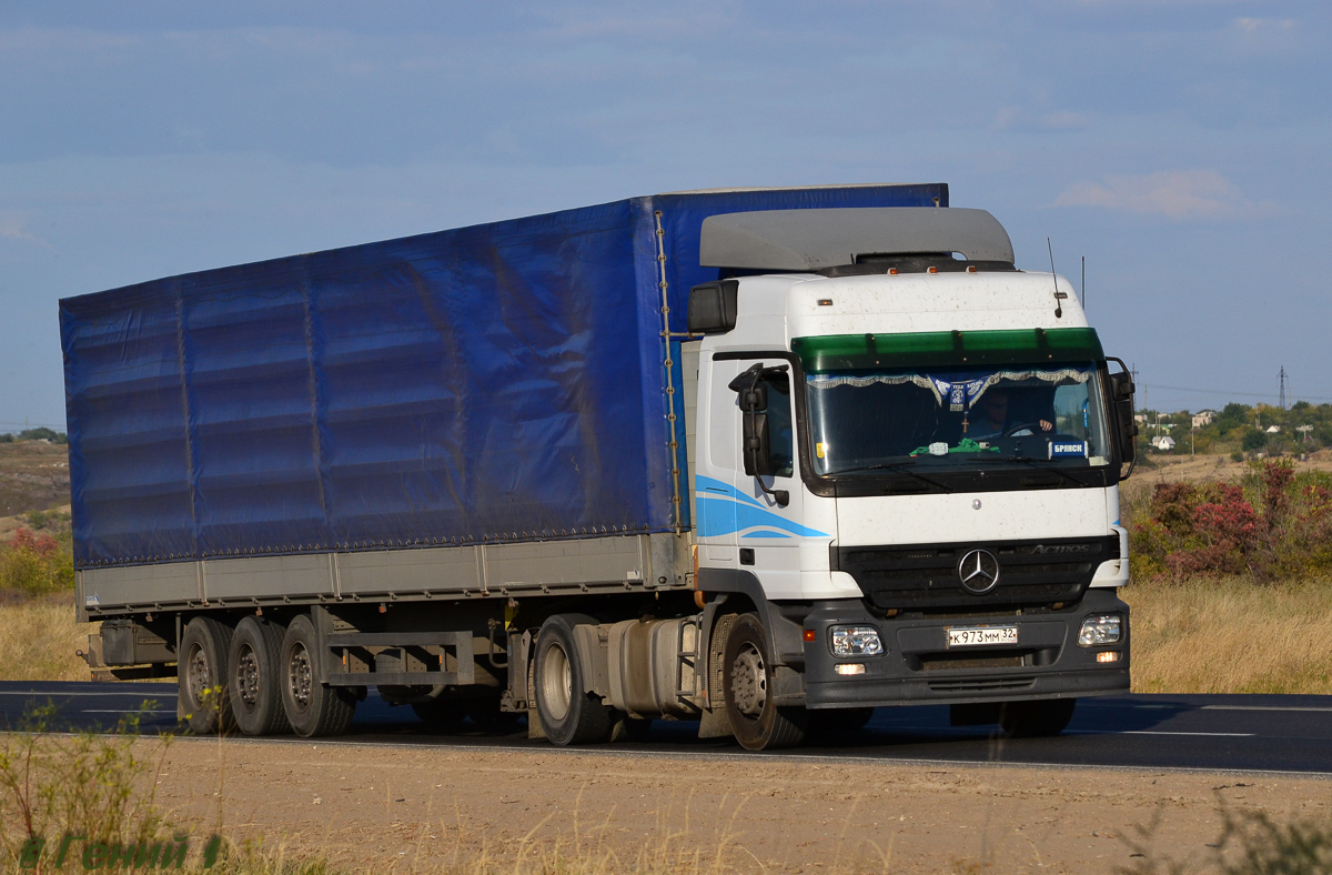 Брянская область, № К 973 ММ 32 — Mercedes-Benz Actros ('2003) 1841