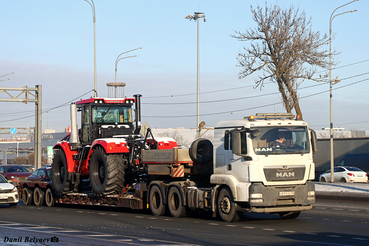 Санкт-Петербург, № У 817 УЕ 178 — MAN TGS ('2007) 33.480; Санкт-Петербург — Разные фотографии (Спецтехника)