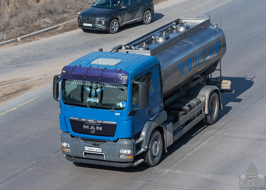 Алматинская область, № 406 ECB 05 — MAN TGS ('2007) 18.400