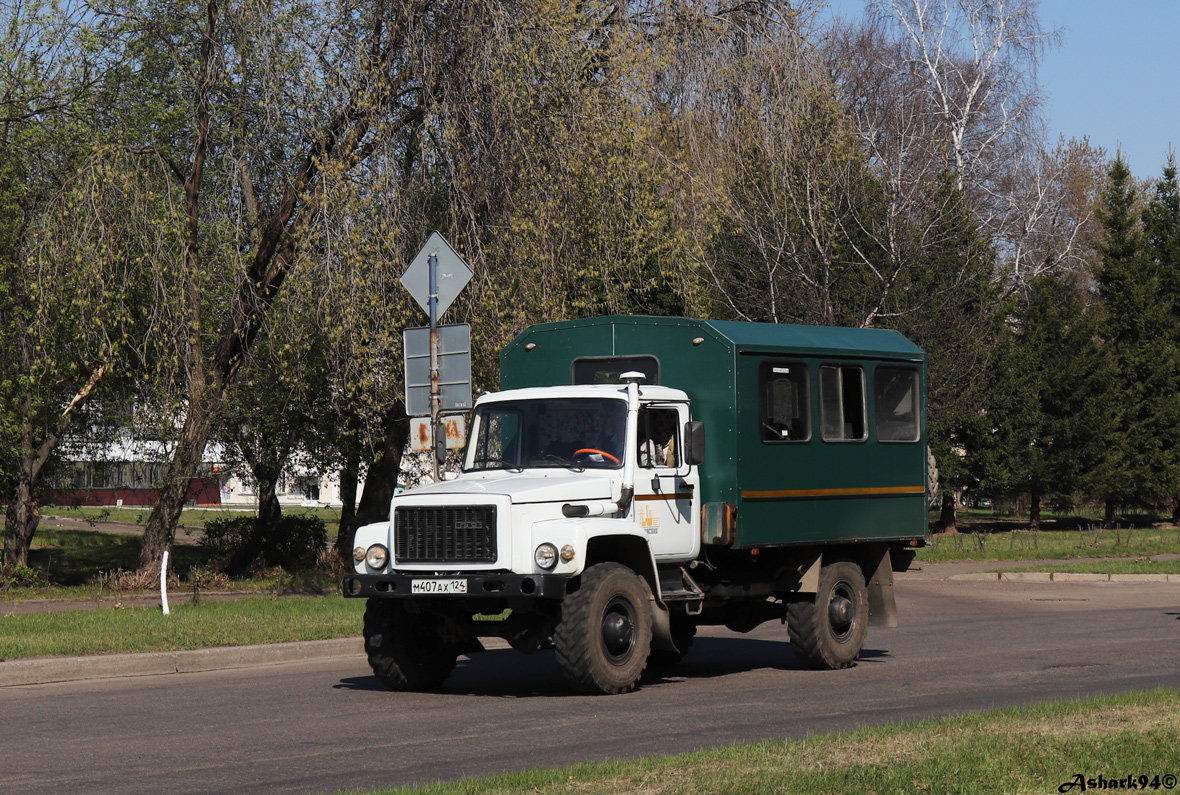 Красноярский край, № М 407 АХ 124 — ГАЗ-33081 «Садко»