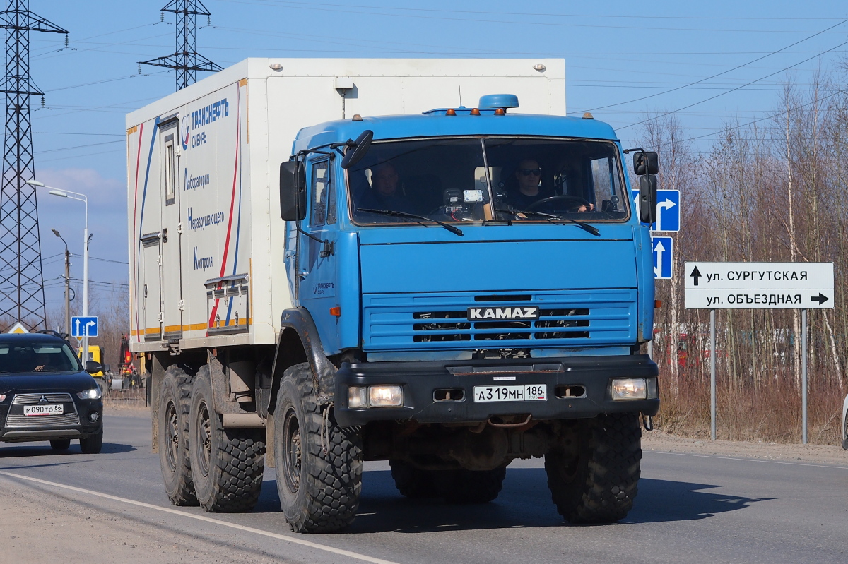 Тюменская область, № А 319 МН 186 — КамАЗ-43114-15 [43114R]