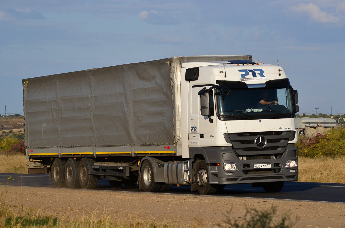 Смоленская область, № М 364 АВ 67 — Mercedes-Benz Actros '09 1844 [Z9M]