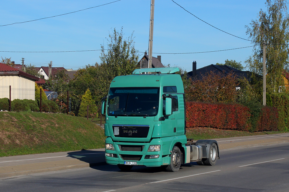 Литва, № MCB 132 — MAN TGX ('2007) 18.440 Литва, № MCB 132 — MAN TGX ('2007) 18.440
