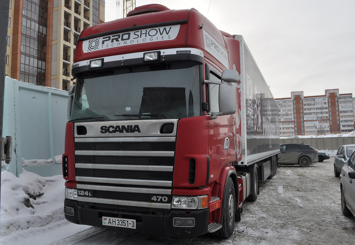 Гомельская область, № АН 3351-3 — Scania ('1996) R124L