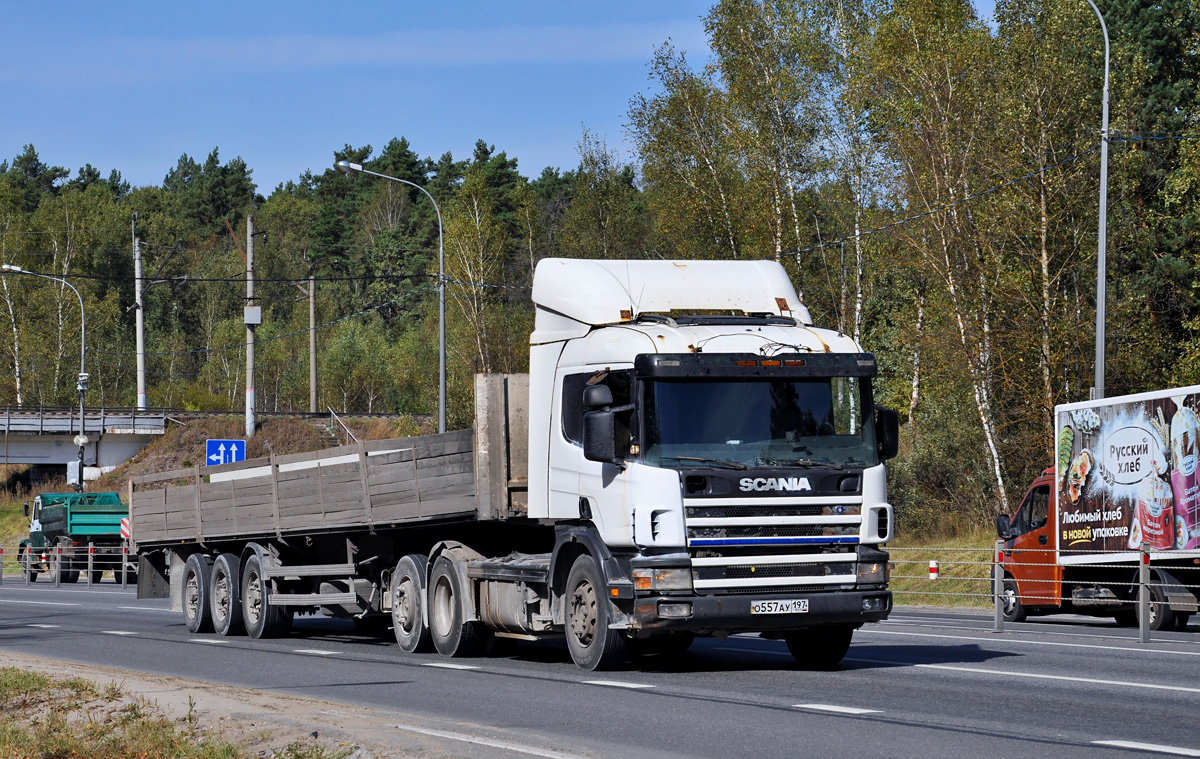 Москва, № О 557 АУ 197 — Scania ('1996) P114G