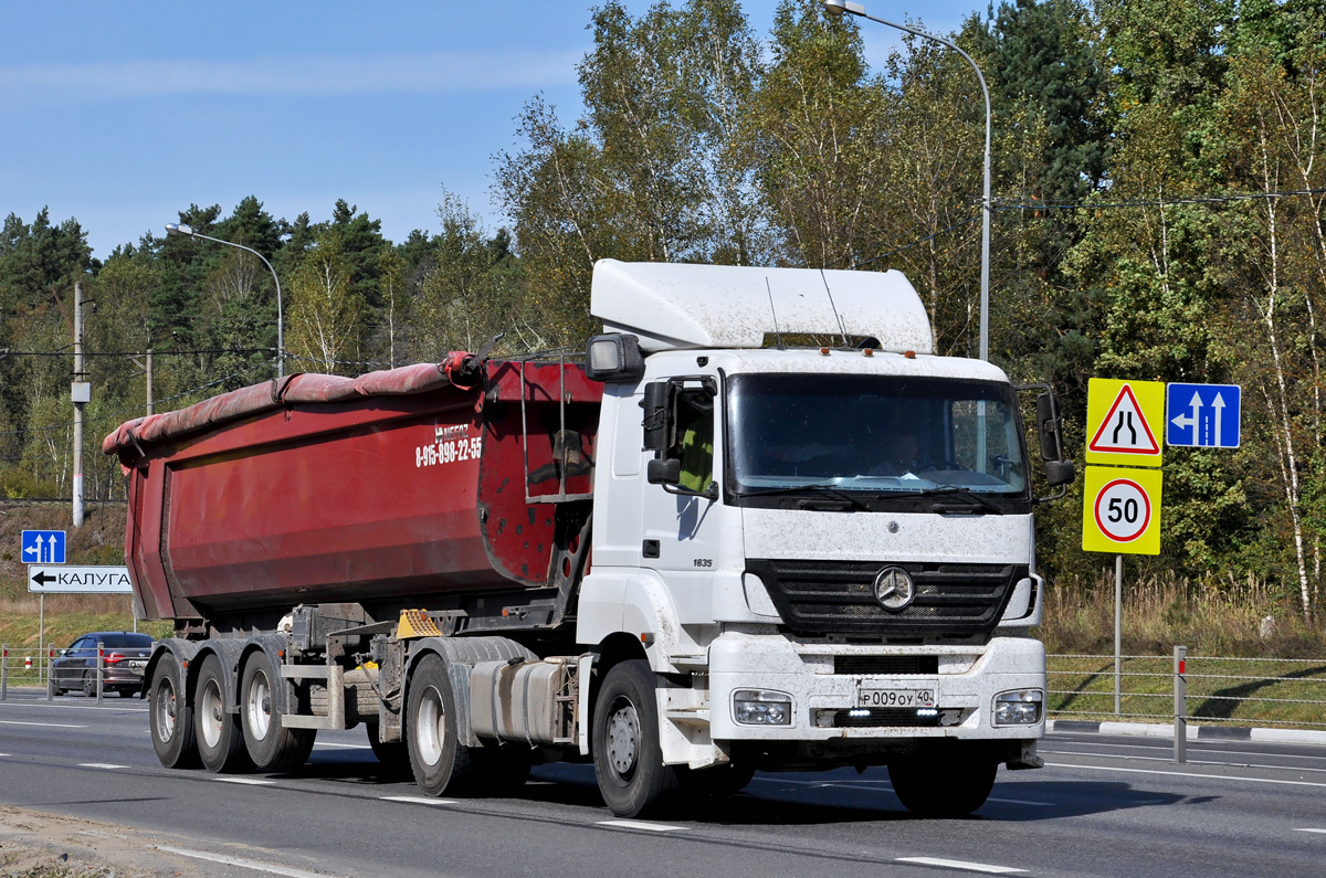 Калужская область, № Р 009 ОУ 40 — Mercedes-Benz Axor 1835