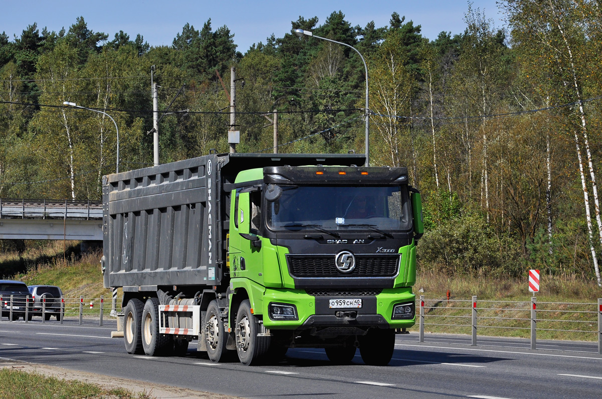 Калужская область, № О 959 СН 40 — Shaanxi Shacman X3000 SX3318