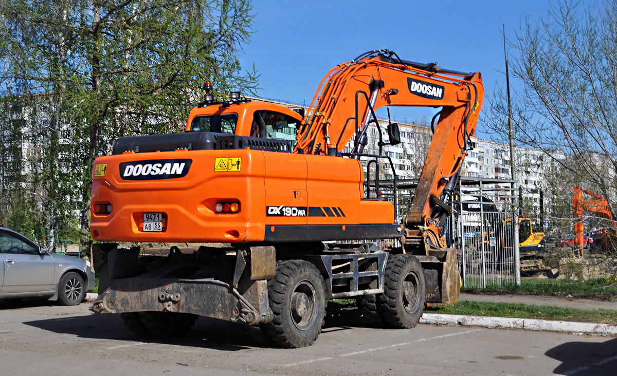 Омская область, № 9471 АВ 55 — Doosan DX190W