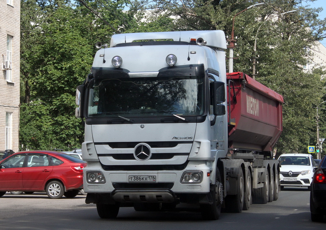 Санкт-Петербург, № Т 386 КХ 178 — Mercedes-Benz Actros '09 3341 [Z9M]