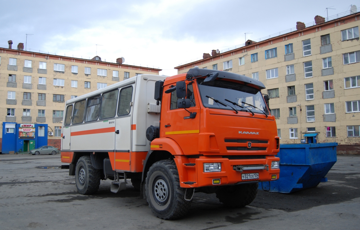 Красноярский край, № У 321 ОХ 124 — КамАЗ-43502-D5(66)