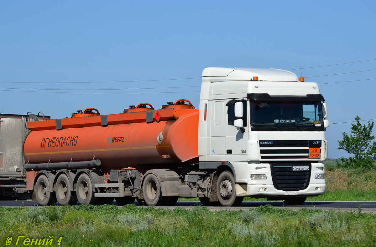 Волгоградская область, № Е 548 КВ 134 — DAF XF105 FT