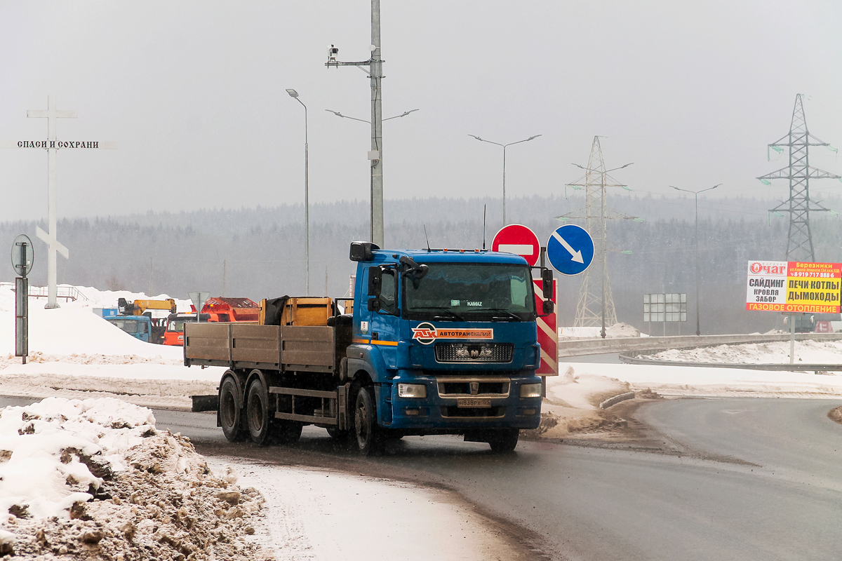 Пермский край, № Н 838 РХ 159 — КамАЗ-65207-S5(87)