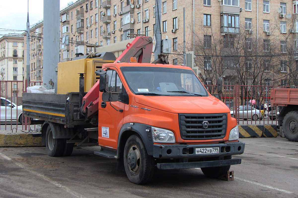 Москва, № Н 422 УВ 799 — ГАЗ-C41R33