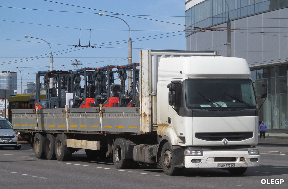 Гомельская область, № АН 3736-3 — Renault Premium ('1996)