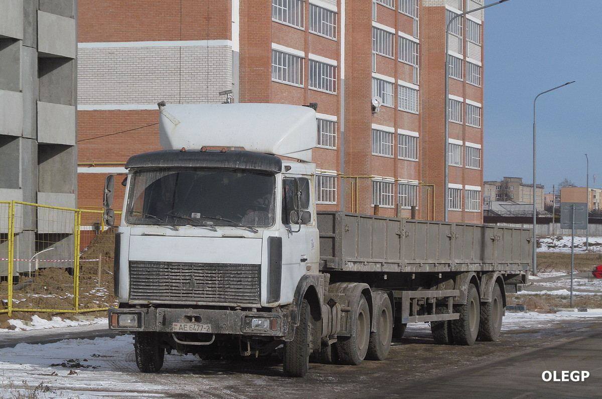 Витебская область, № АЕ 6477-2 — МАЗ-6422 (общая модель)