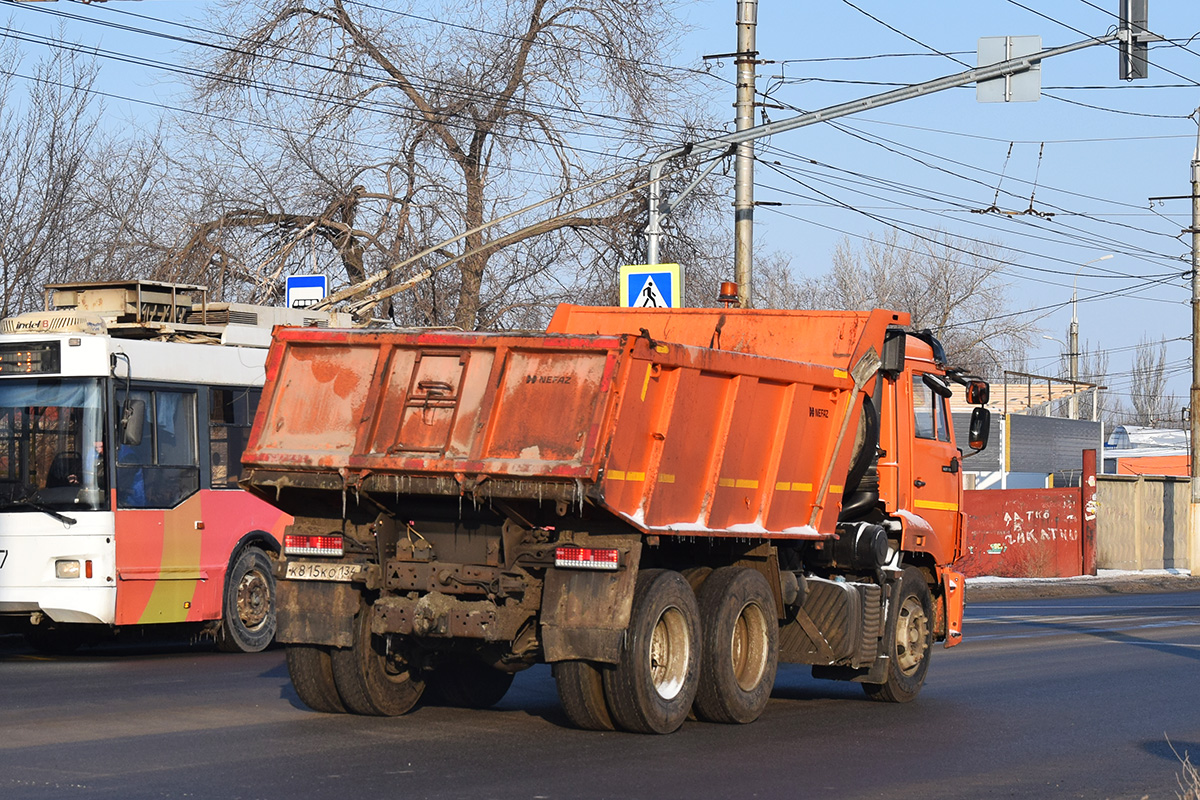 Волгоградская область, № К 815 КО 134 — КамАЗ-65115-50