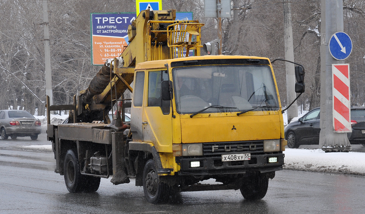 Омская область, № Х 408 ХУ 55 — Mitsubishi Fuso (общая модель)