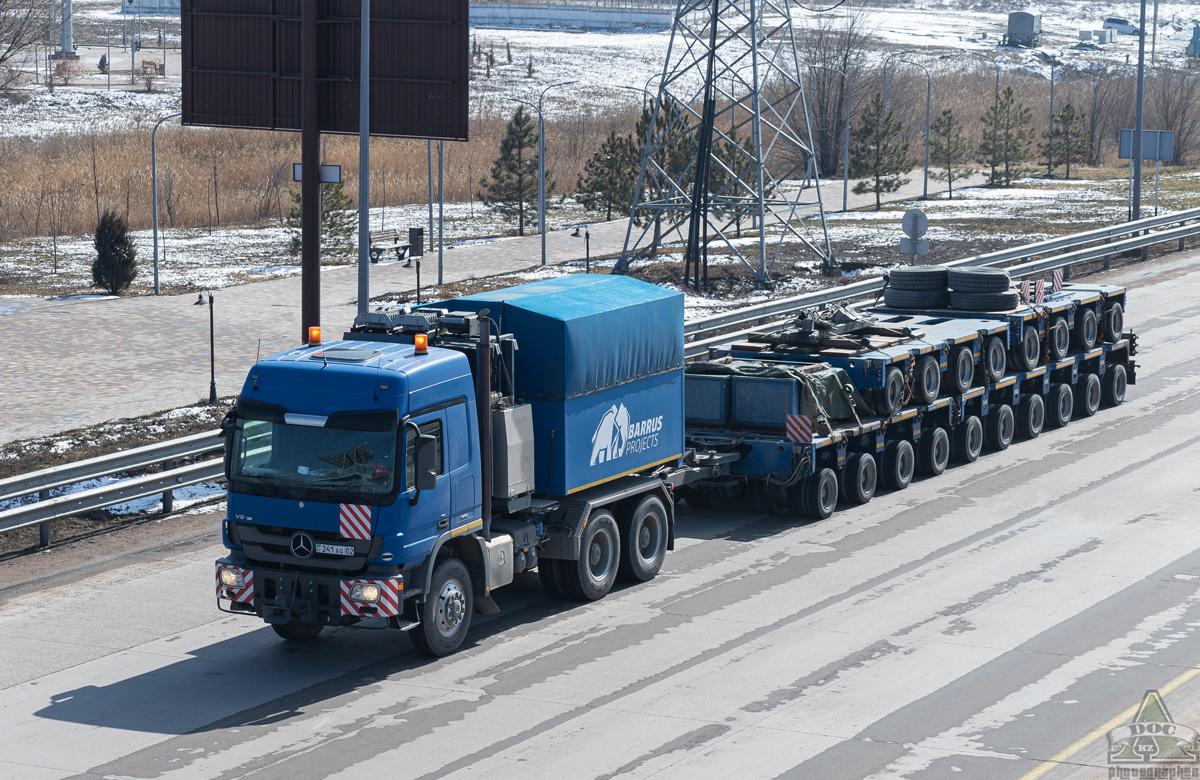 Алматы, № 241 AQ 02 — Mercedes-Benz Actros ('2009) Алматы, № 241 AQ 02 — Mercedes-Benz Actros ('2009)