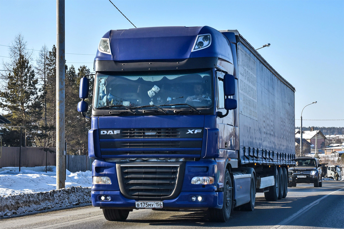 Оренбургская область, № В 175 МУ 156 — DAF XF105 FT