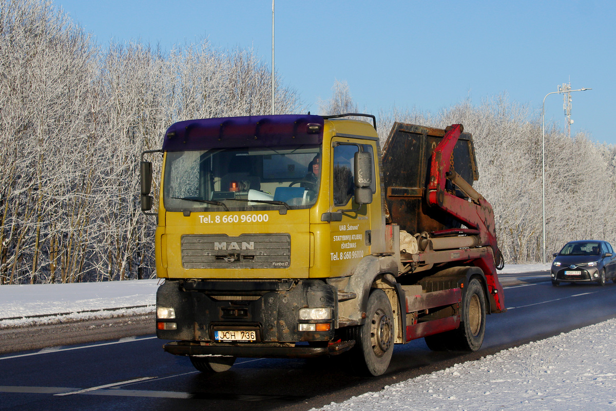 Литва, № JCH 736 — MAN TGA 18.390