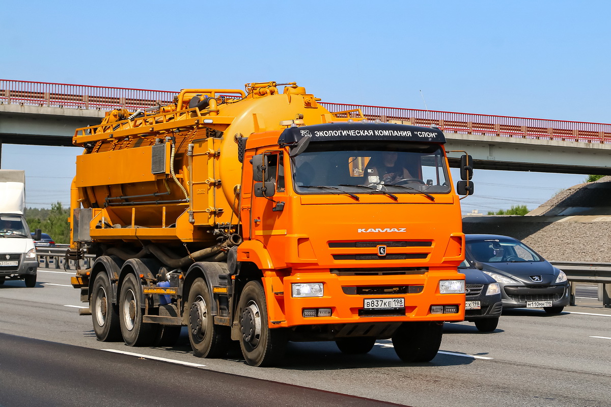 Санкт-Петербург, № В 837 КЕ 198 — КамАЗ-65201-B5(49)