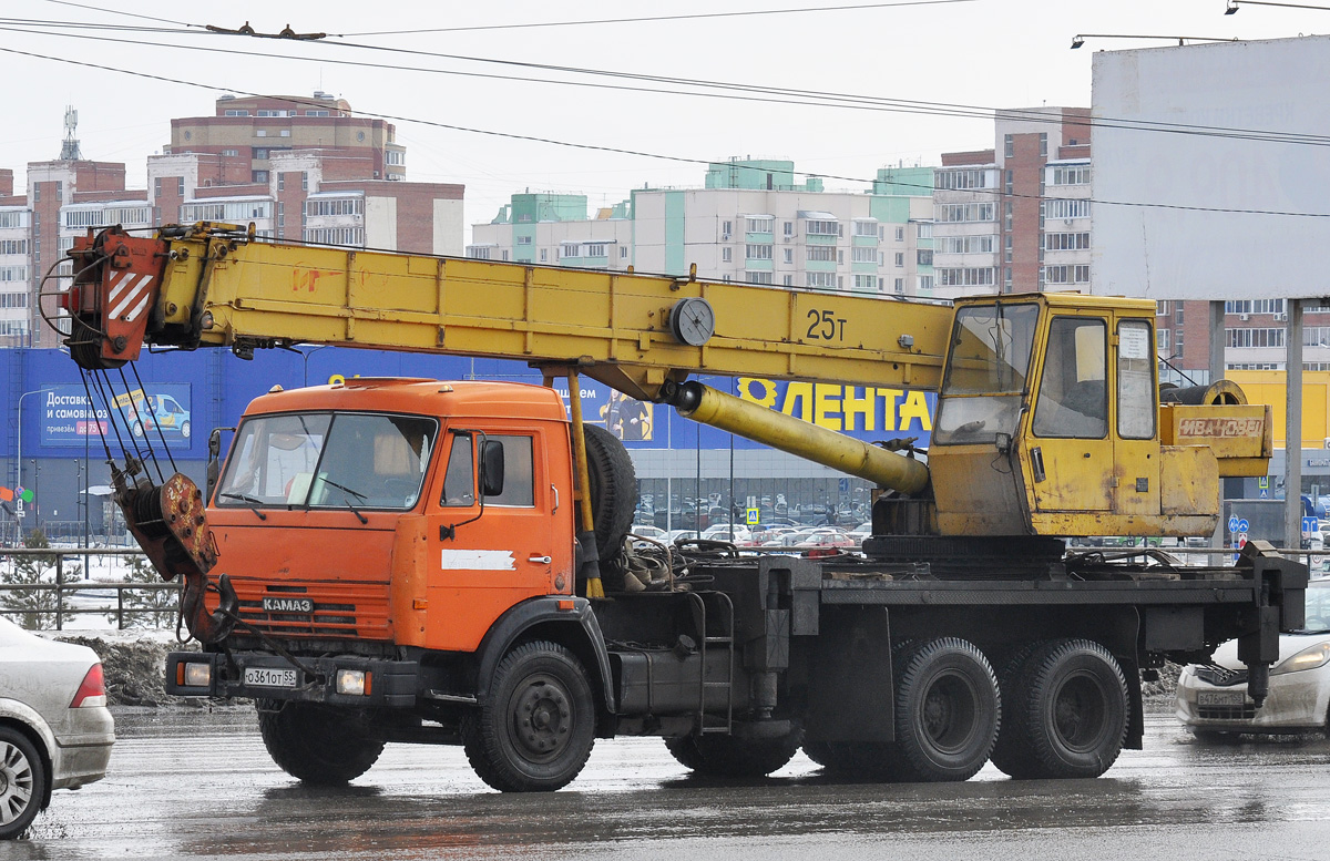 Омская область, № О 361 ОТ 55 — КамАЗ-53215 [532150]