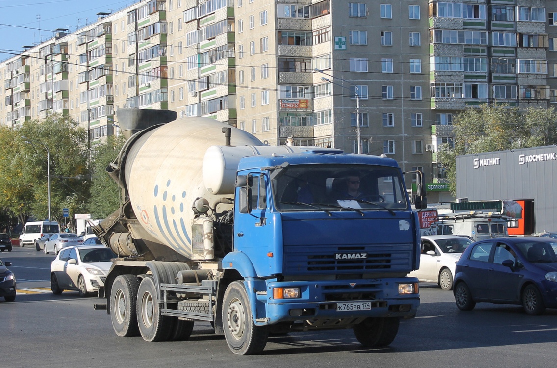 Челябинская область, № К 765 РВ 174 — КамАЗ-6520-61