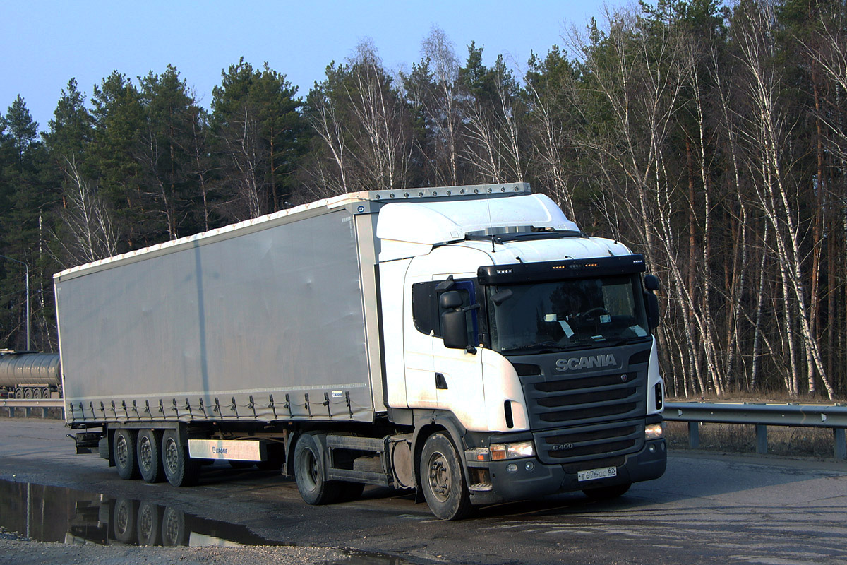 Рязанская область, № Т 676 ОС 62 — Scania ('2009) G400