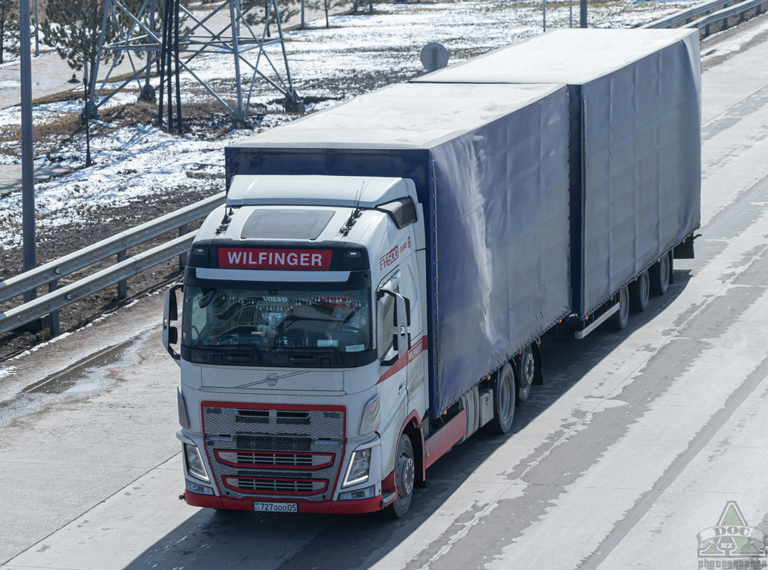 Алматинская область, № 727 OOO 05 — Volvo ('2012) FH.500