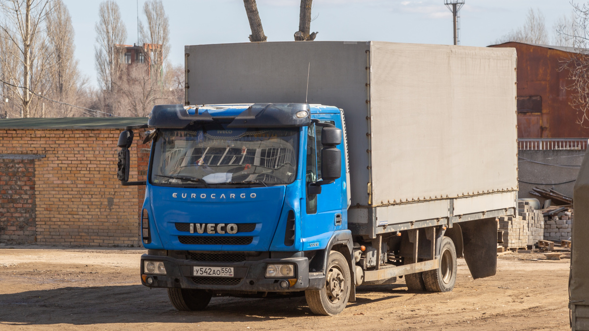 Московская область, № У 542 АО 550 — IVECO EuroCargo ('2002)