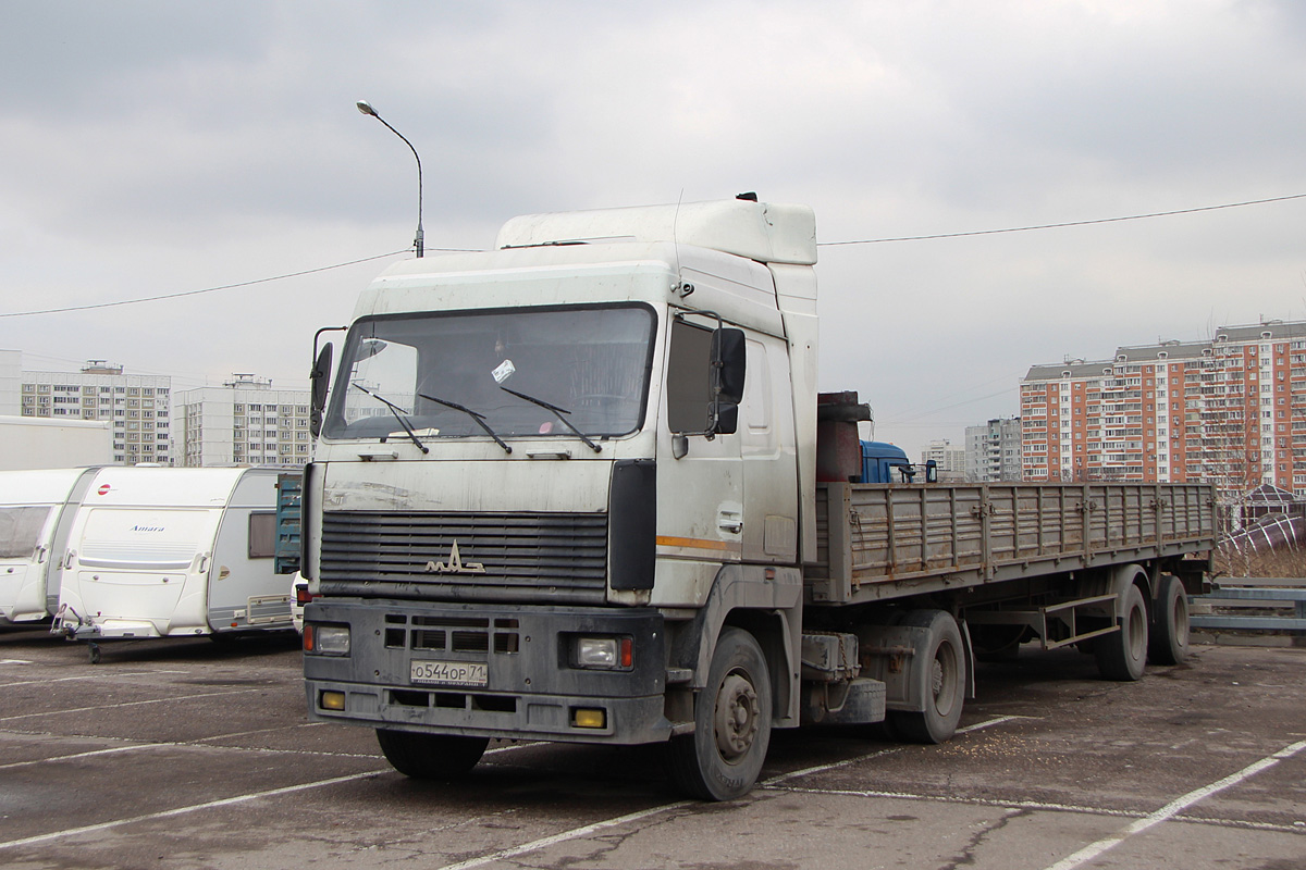 Тульская область, № О 544 ОР 71 — МАЗ-5440A5