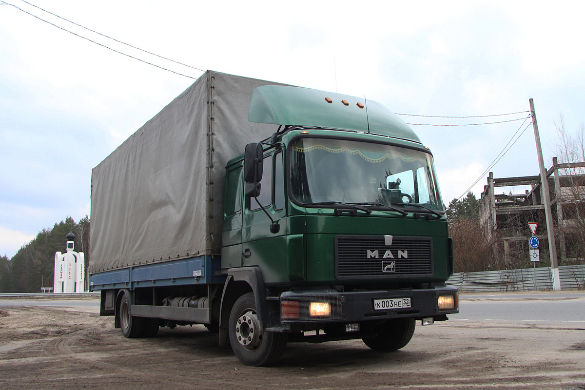 Брянская область, № К 003 НЕ 32 — MAN M90 14.272
