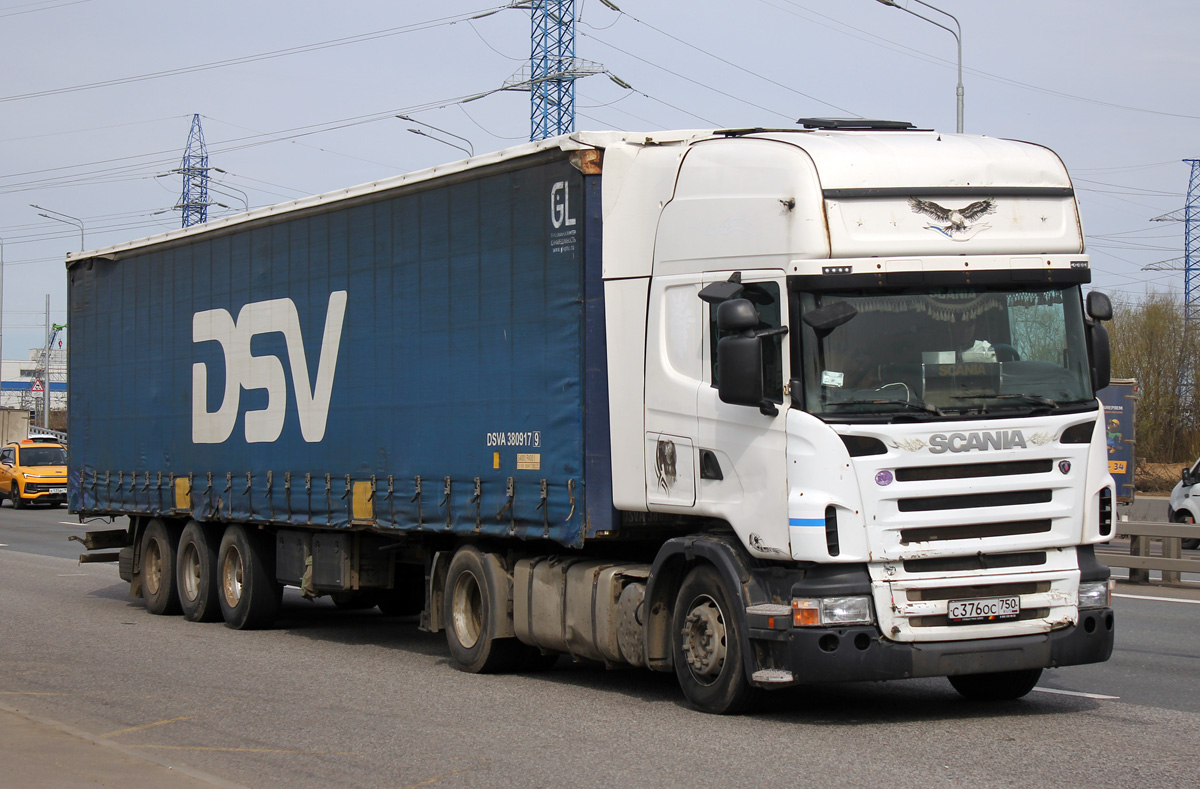 Московская область, № С 376 ОС 750 — Scania ('2004) R420 Московская область, № С 376 ОС 750 — Scania ('2004) R420