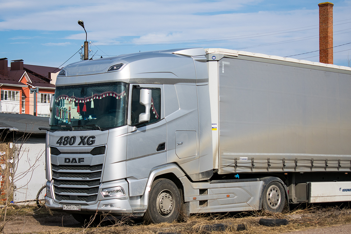 Башкортостан, № К 302 ОХ 702 — DAF ('2021) XG FT