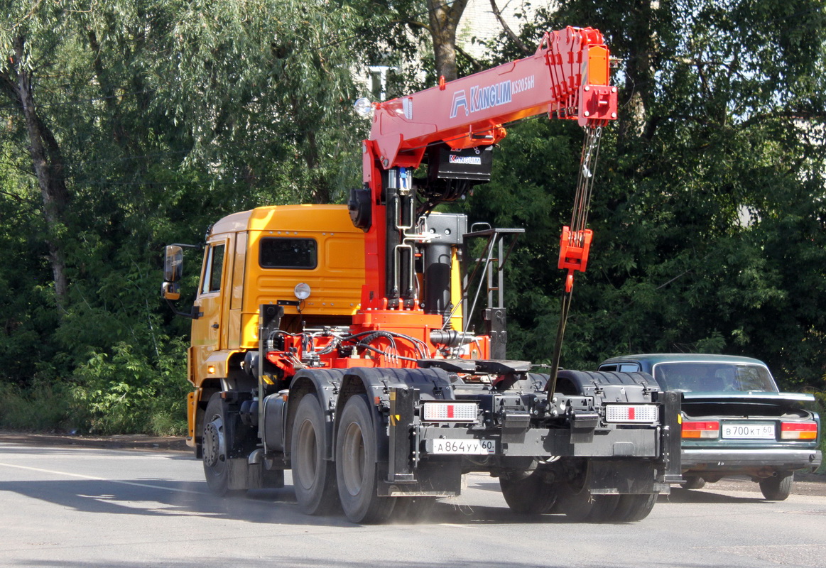 Псковская область, № А 864 УУ 60 — КамАЗ-65116-A5(48) Псковская область, № А 864 УУ 60 — КамАЗ-65116-A5(48)