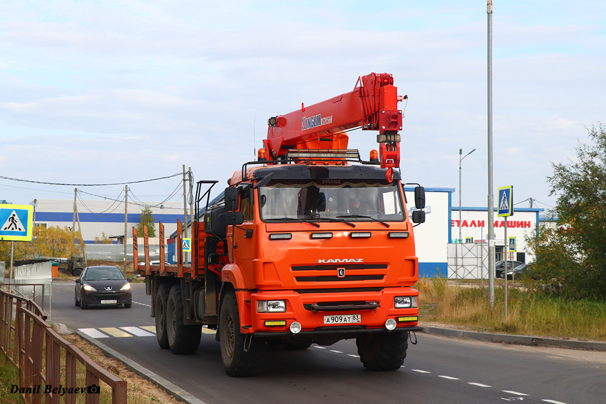 Ненецкий автономный округ, № А 909 АТ 83 — КамАЗ-43118-24