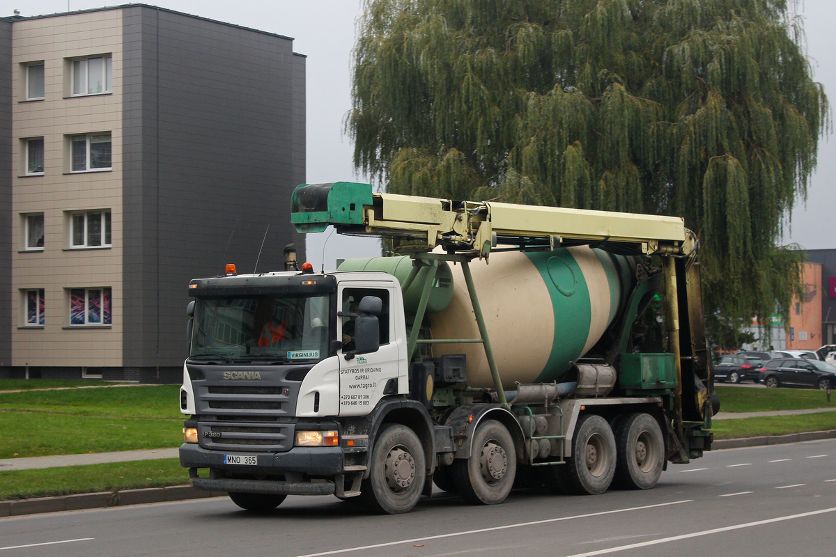 Литва, № MNO 365 — Scania ('2004) P380 Литва, № MNO 365 — Scania ('2004) P380