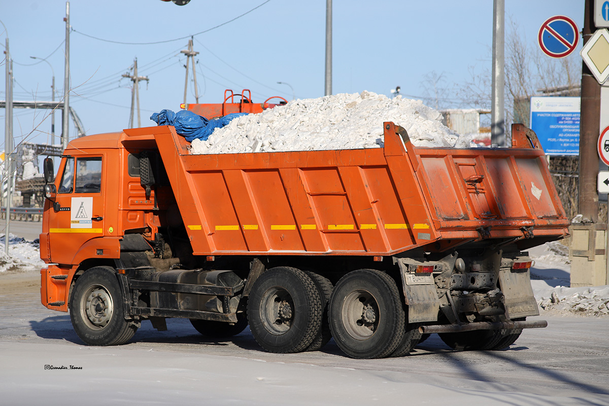 Саха (Якутия), № Т 804 МЕ 14 — КамАЗ-65115-N3(78)