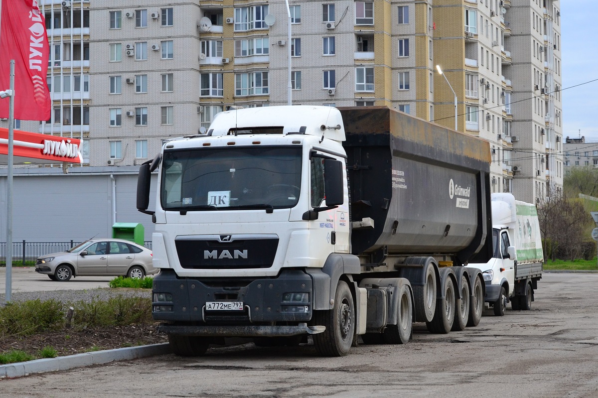 Москва, № А 772 МЕ 797 — MAN TGS ('2007) 18.440