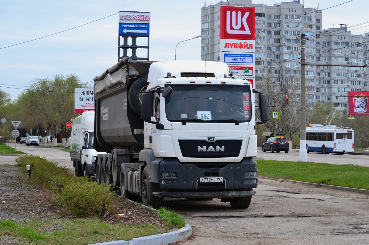 Москва, № А 772 МЕ 797 — MAN TGS ('2007) 18.440