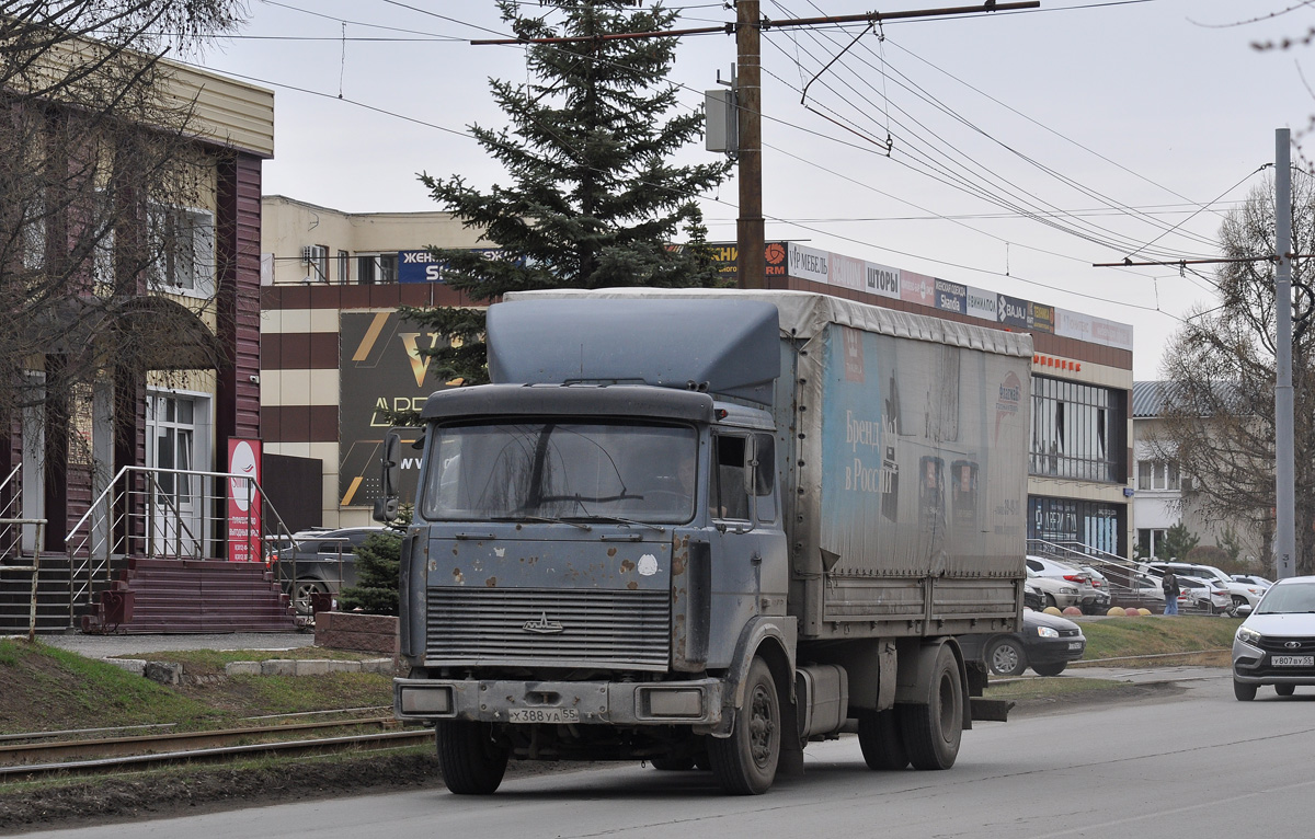 Омская область, № Х 388 УА 55 — МАЗ-53366 Омская область, № Х 388 УА 55 — МАЗ-53366