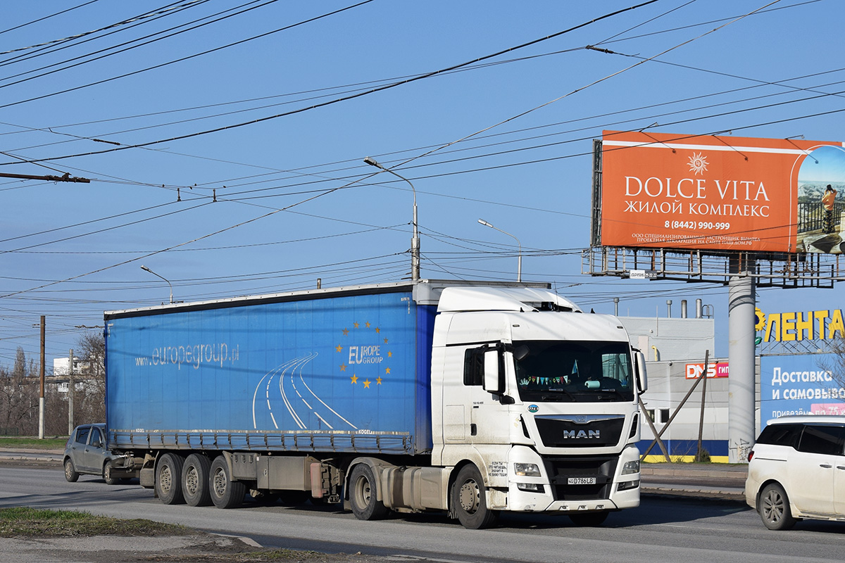 Узбекистан, № 40 D 786 LB — MAN TGX ('2012) 18.480