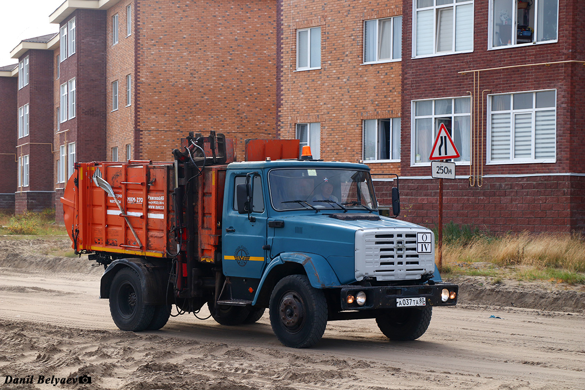 Ненецкий автономный округ, № А 037 ТА 83 — ЗИЛ-432932 Ненецкий автономный округ, № А 037 ТА 83 — ЗИЛ-432932