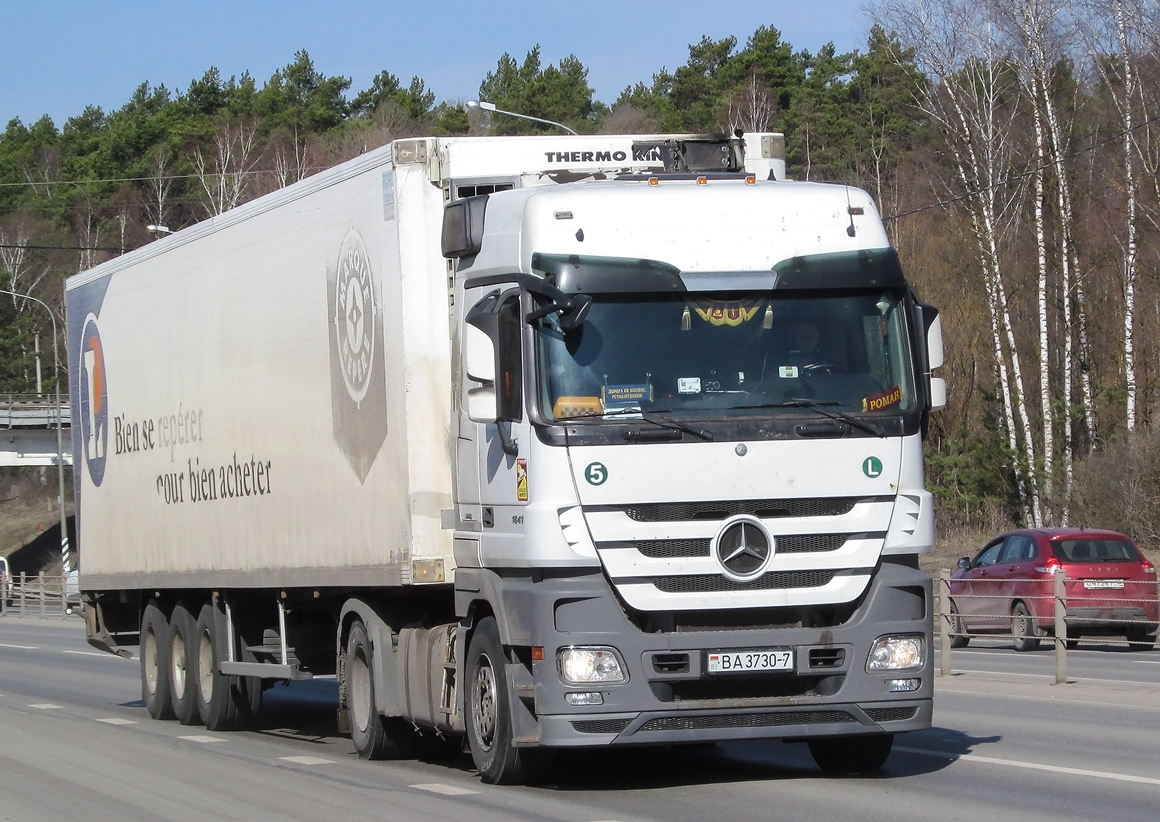Минск, № ВА 3730-7 — Mercedes-Benz Actros ('2009) 1841 Минск, № ВА 3730-7 — Mercedes-Benz Actros ('2009) 1841