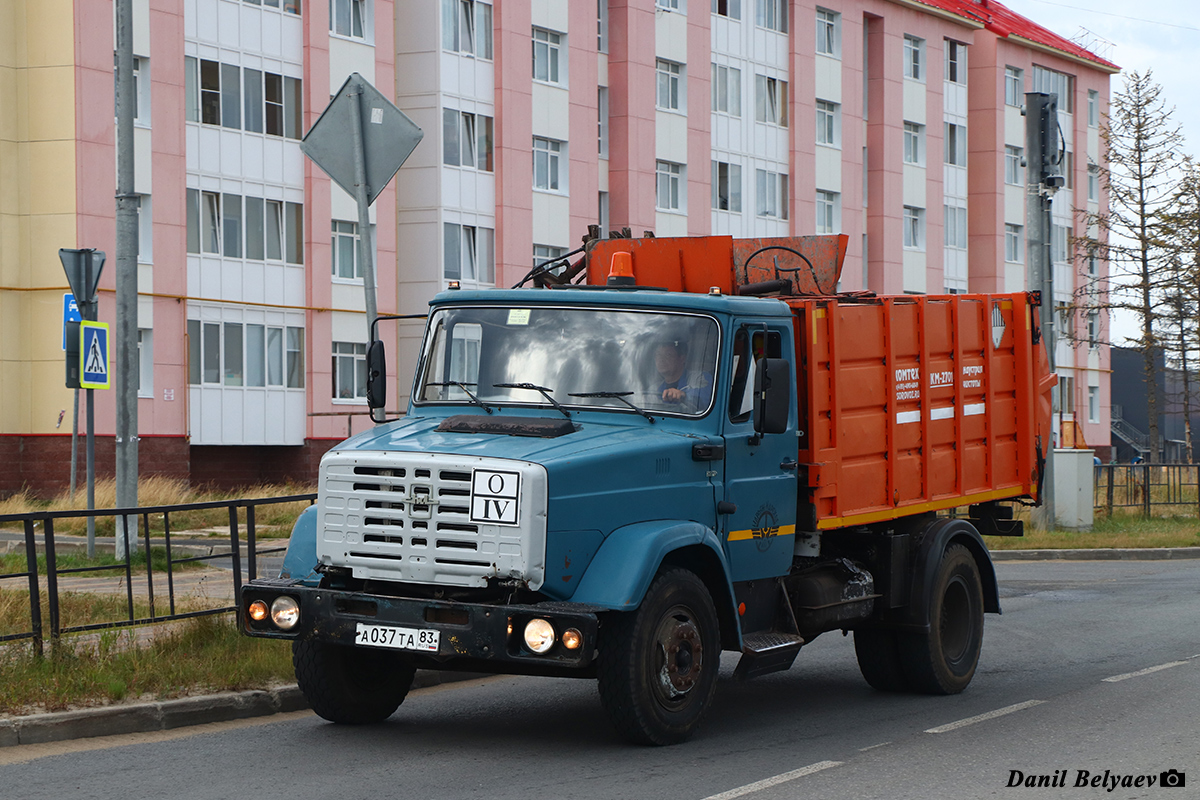 Ненецкий автономный округ, № А 037 ТА 83 — ЗИЛ-432932 Ненецкий автономный округ, № А 037 ТА 83 — ЗИЛ-432932
