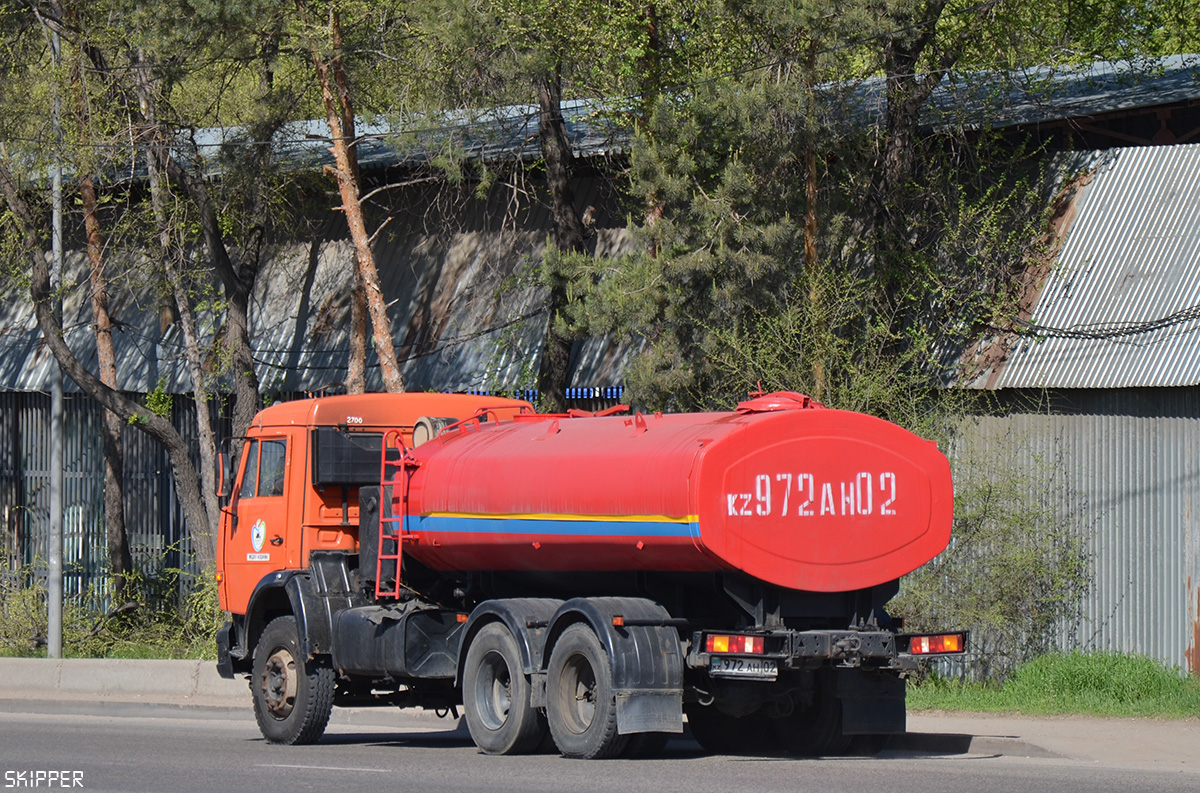 Алматы, № 972 AH 02 — КамАЗ-65115-62