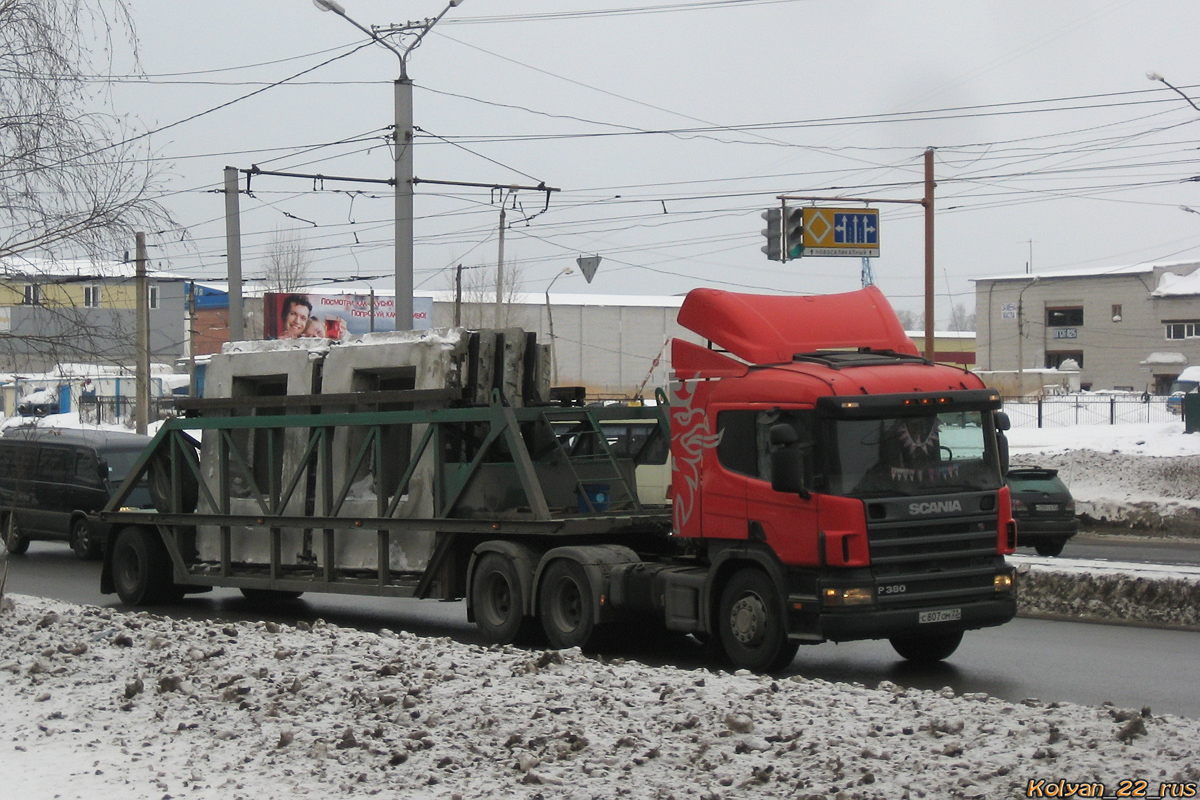 Алтайский край, № С 807 ОМ 22 — Scania ('1996) P380 Алтайский край, № С 807 ОМ 22 — Scania ('1996) P380